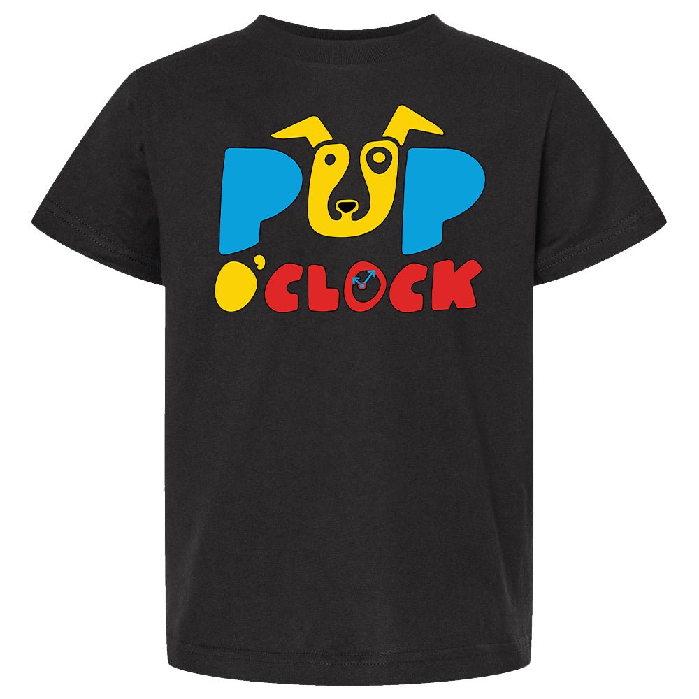 Youth Stacked Logo T-shirt - Black